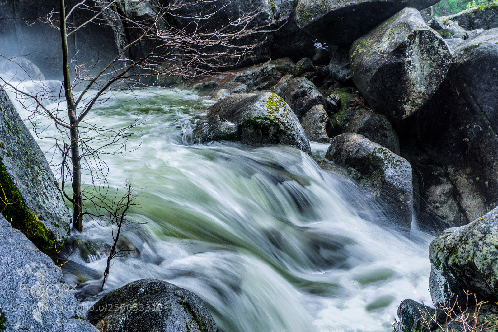 Sony a6000 sample photo. Lower falls near wawona photography