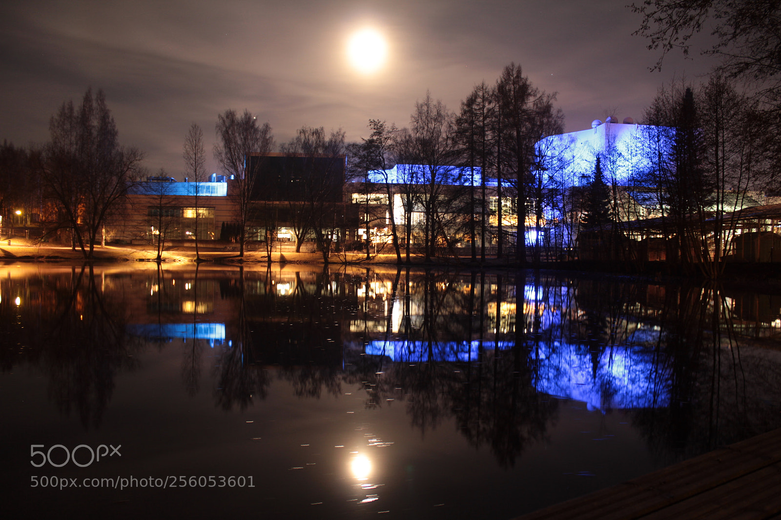 Canon EF-S 18-55mm F3.5-5.6 IS sample photo. Sorsapuisto reflections photography