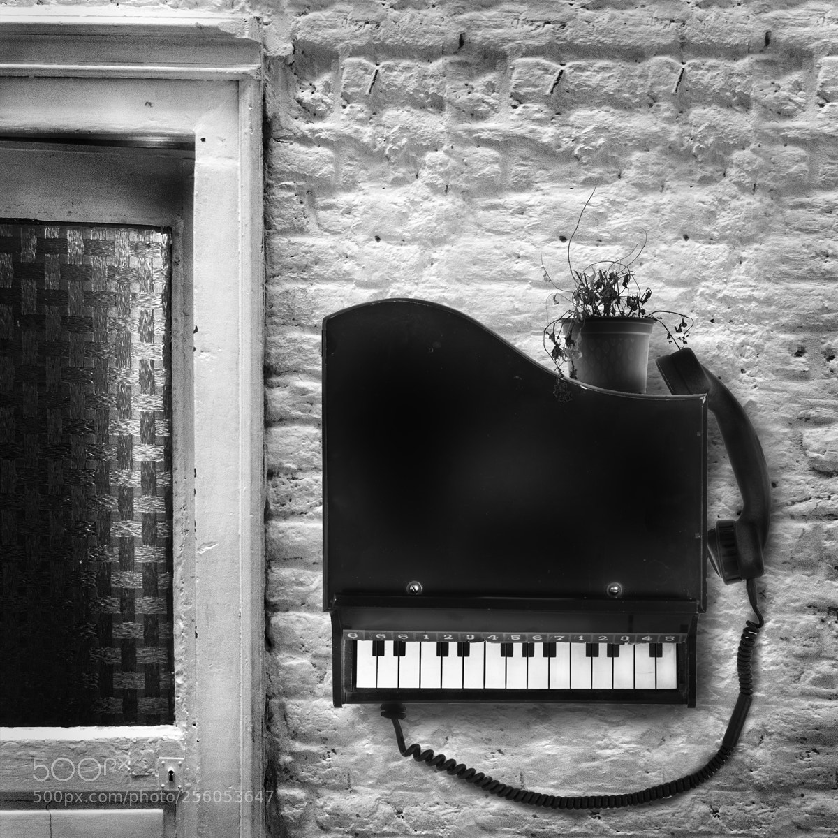 Pentax K20D sample photo. " the chopin's phone " photography
