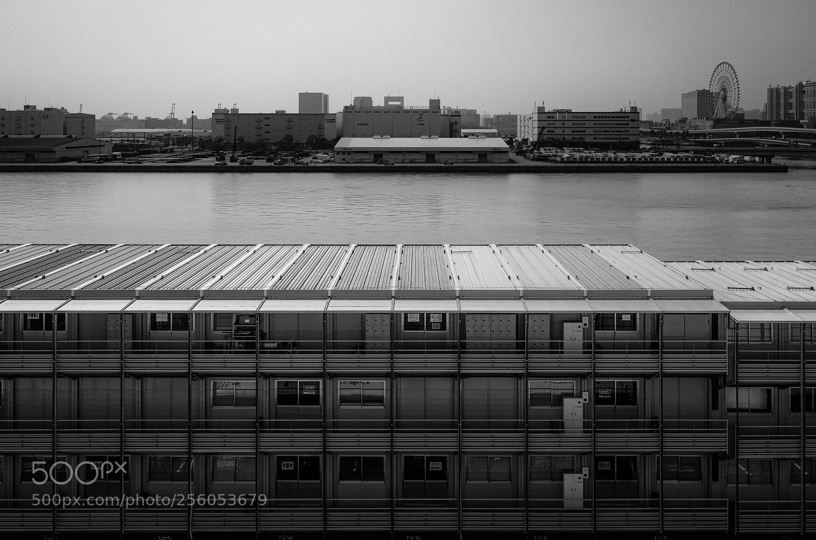 Ricoh GR II sample photo. Skyline in tokyo photography