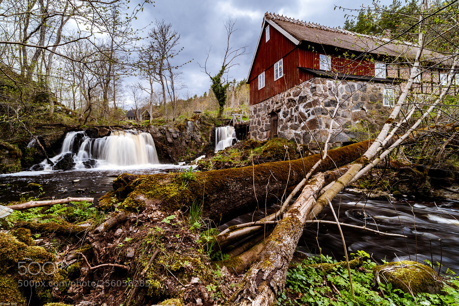 Canon EOS 6D Mark II sample photo. Hallamölla watermill photography