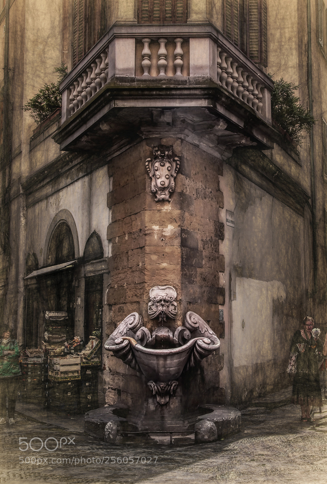 Nikon D90 sample photo. Fountain in florence photography