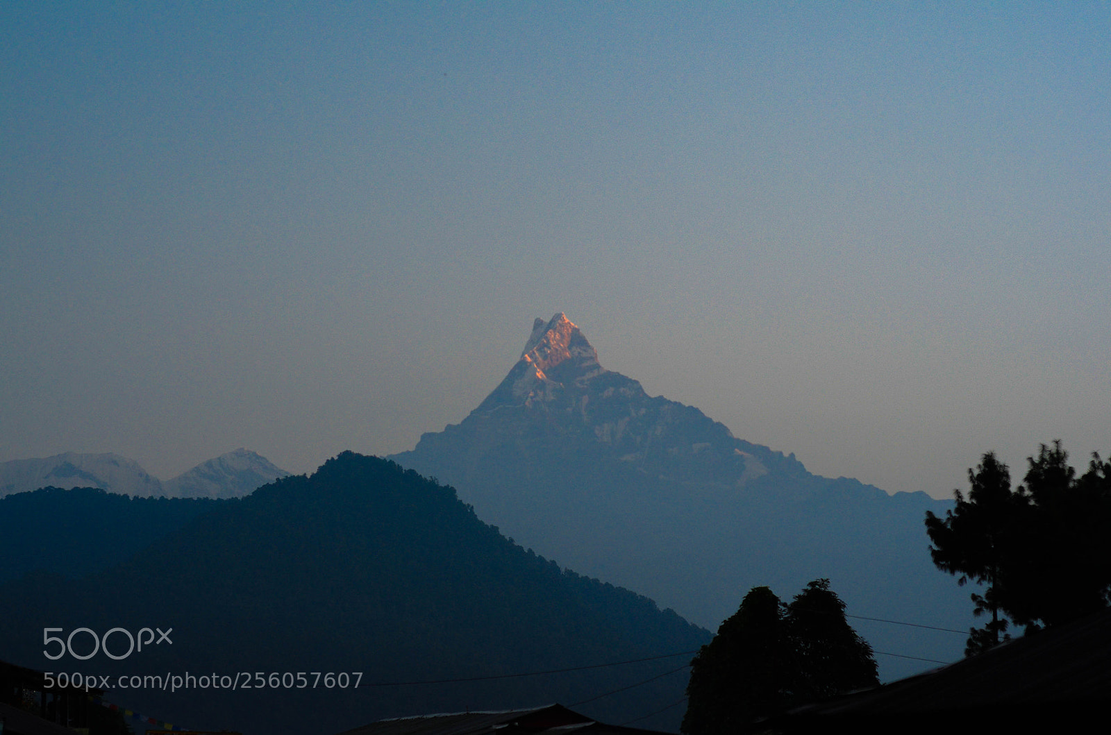 Nikon D5100 sample photo. Machhapuchchhre photography
