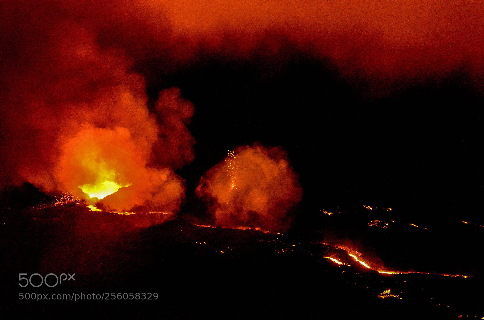 Nikon D5100 sample photo. Volcanic eruption photography