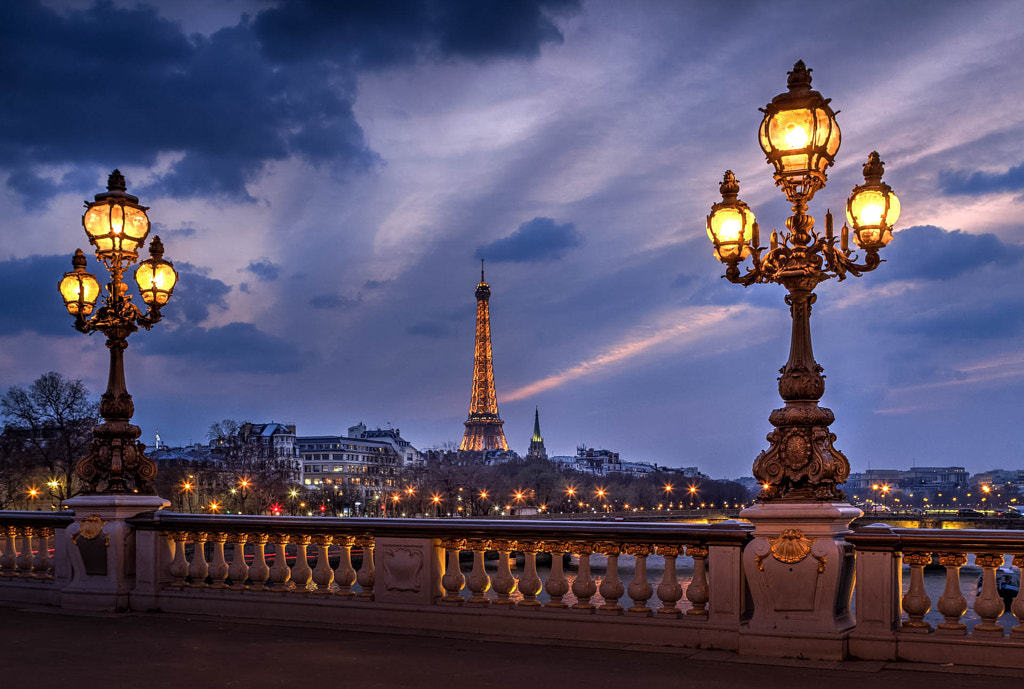 Alexandre III Eiffel Tower by Serge Ramelli on 500px.com