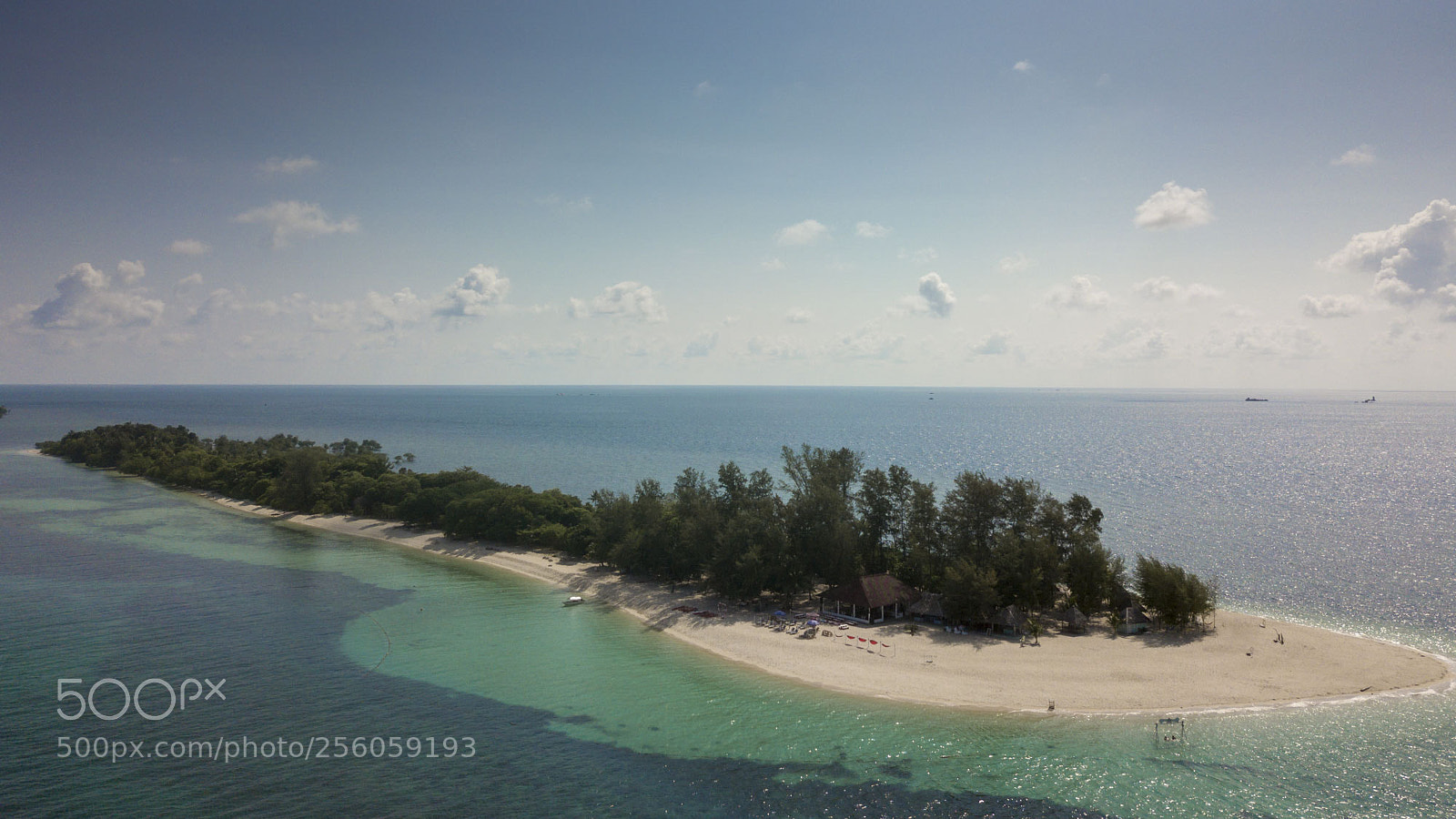 DJI FC220 sample photo. White sand island photography