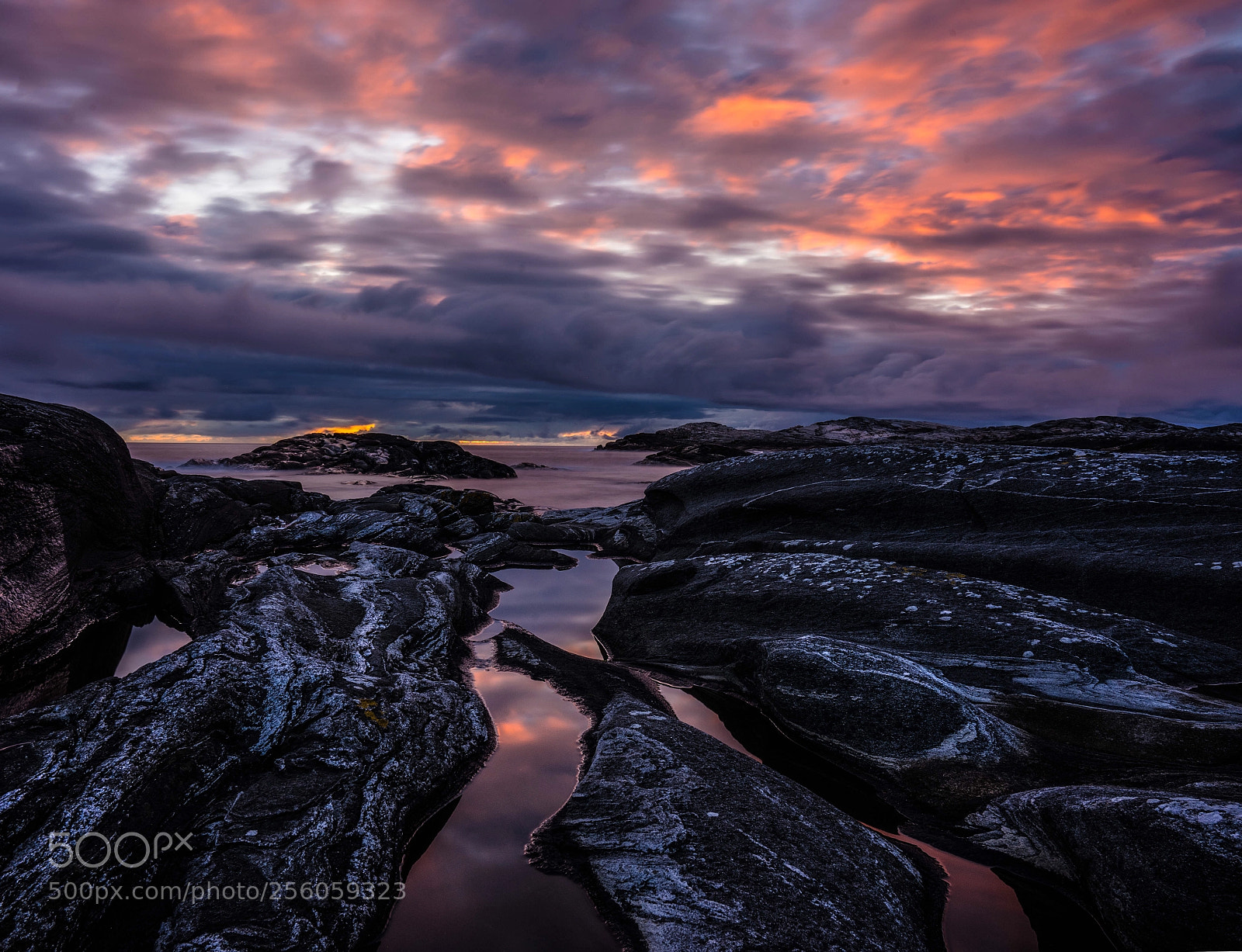 Sony a7 II sample photo. Sunset at golten photography