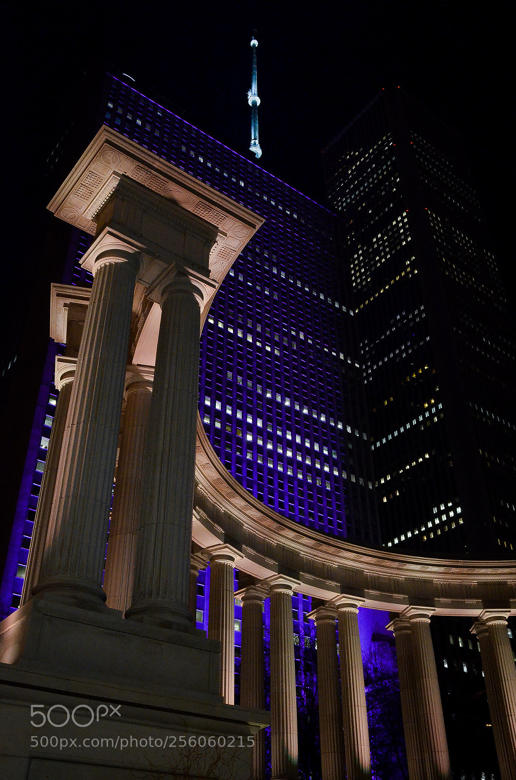 Nikon D5100 sample photo. Night lights photography