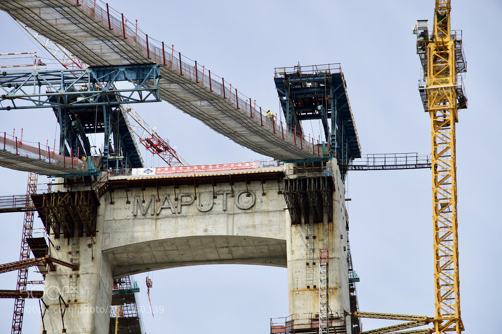 Canon EOS 70D sample photo. Maputo - katembe bridge photography
