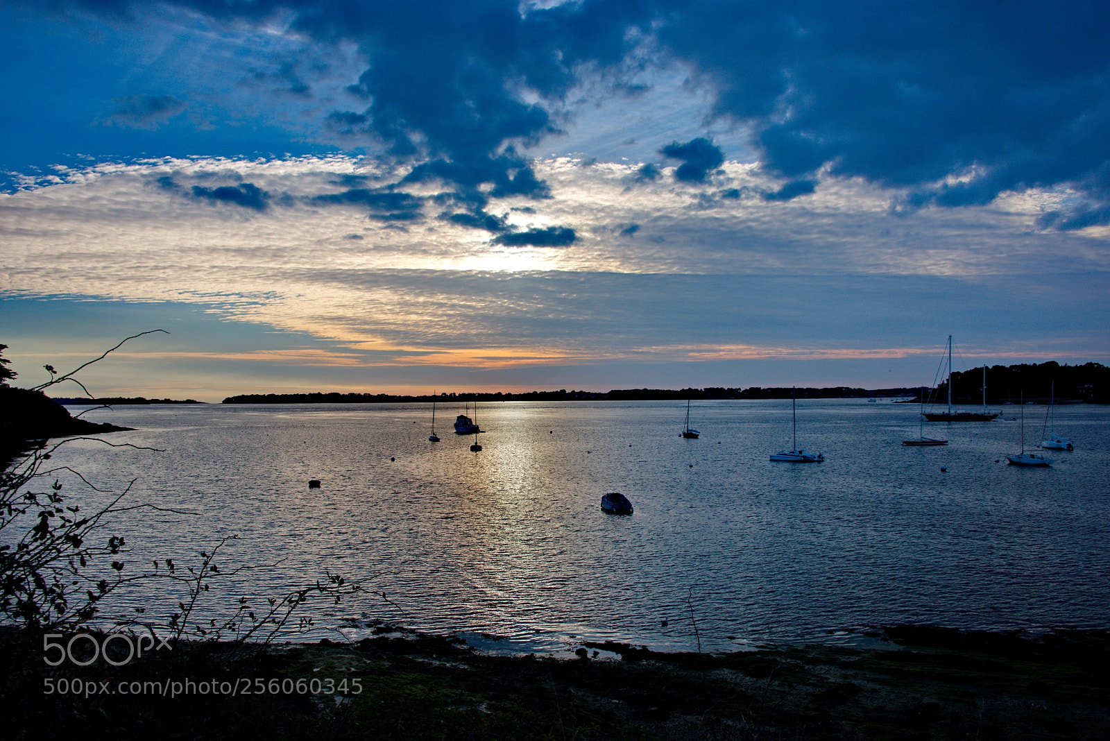Nikon D800 sample photo. Twilight hours in brittany photography