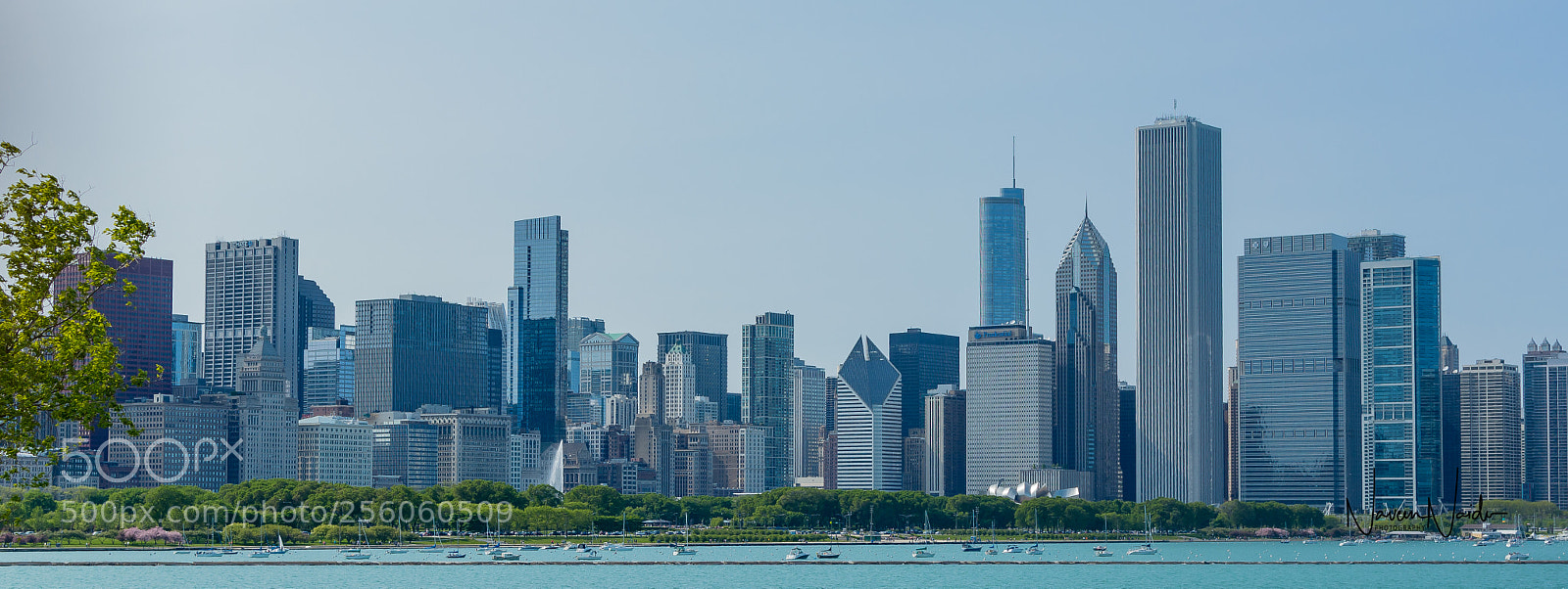Nikon D5200 sample photo. Chicago skyline photography