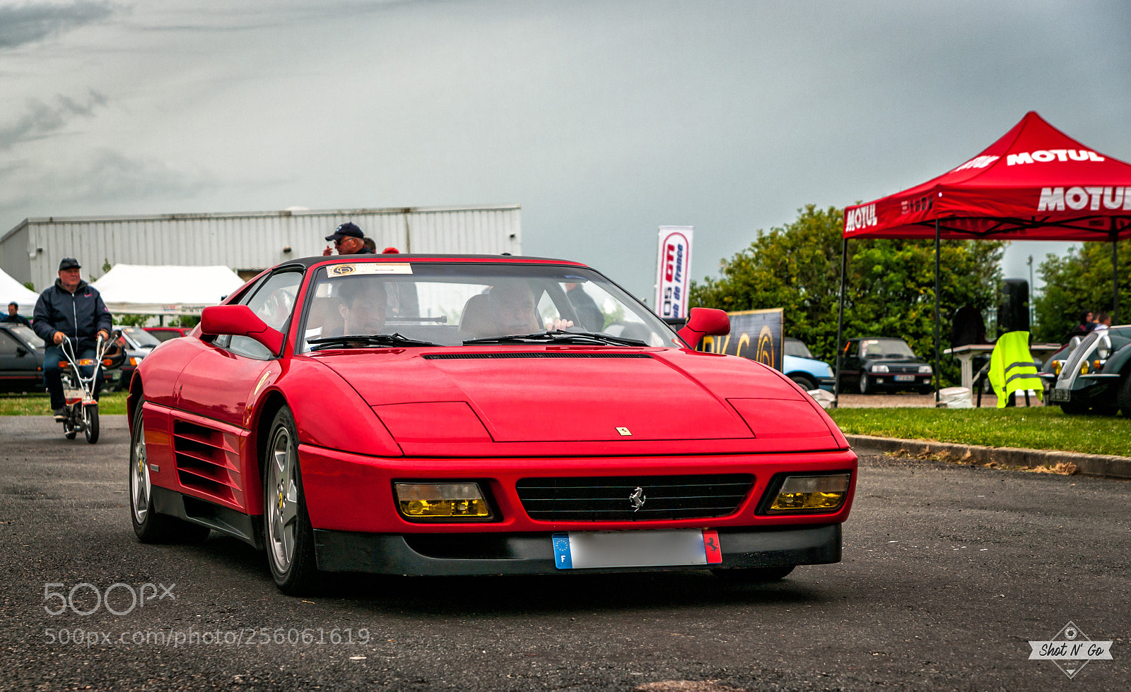 Pentax K20D sample photo. Ferrari 348 ts photography
