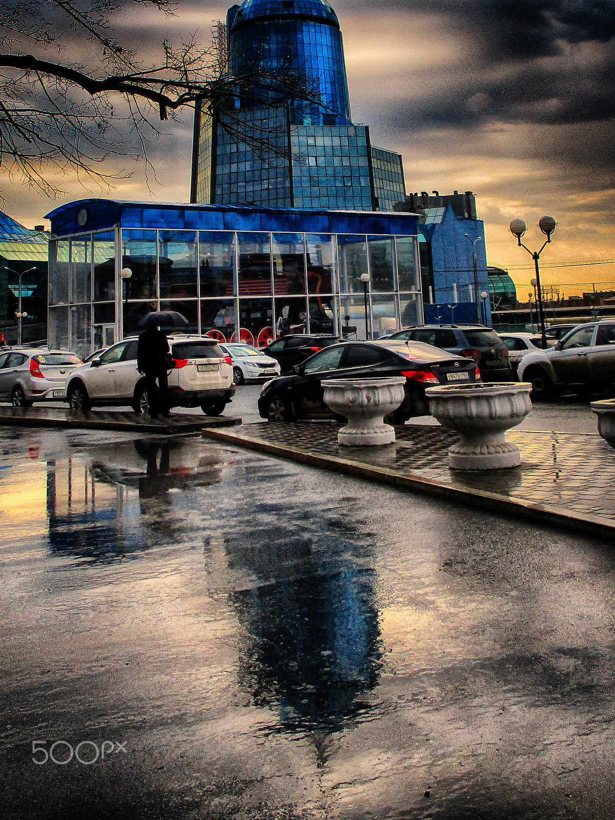 Canon IXUS 185 sample photo. Early morning. rain. photography