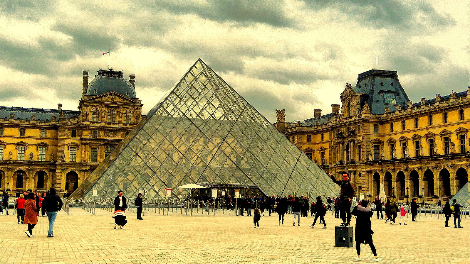 ASUS ZenFone 3 Max (ZC553KL) sample photo. Louvre - paris photography