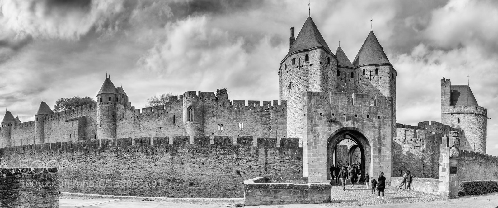 Canon EOS 5D Mark II sample photo. Carcassonne photography