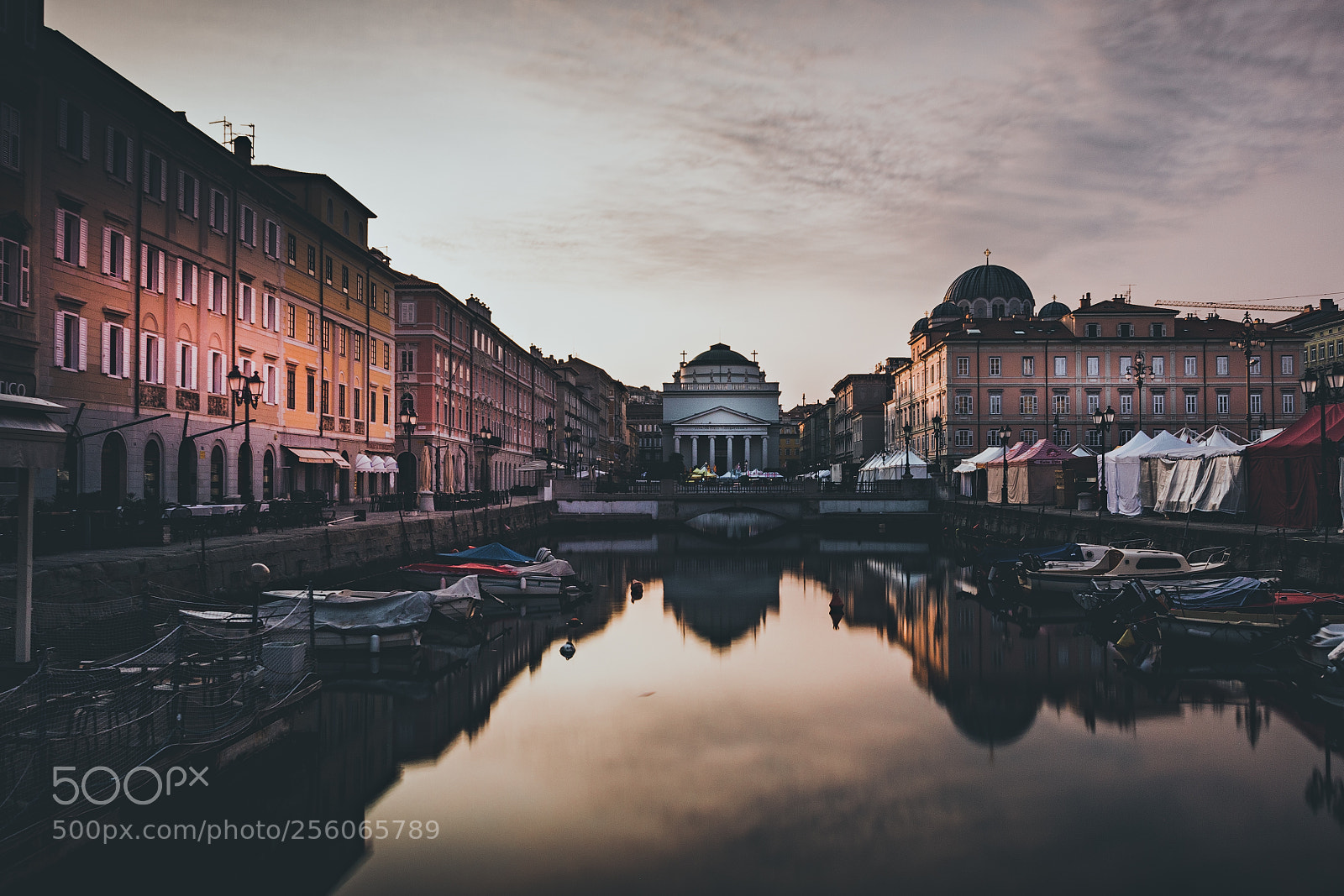Canon EOS 40D sample photo. A canal in trieste photography