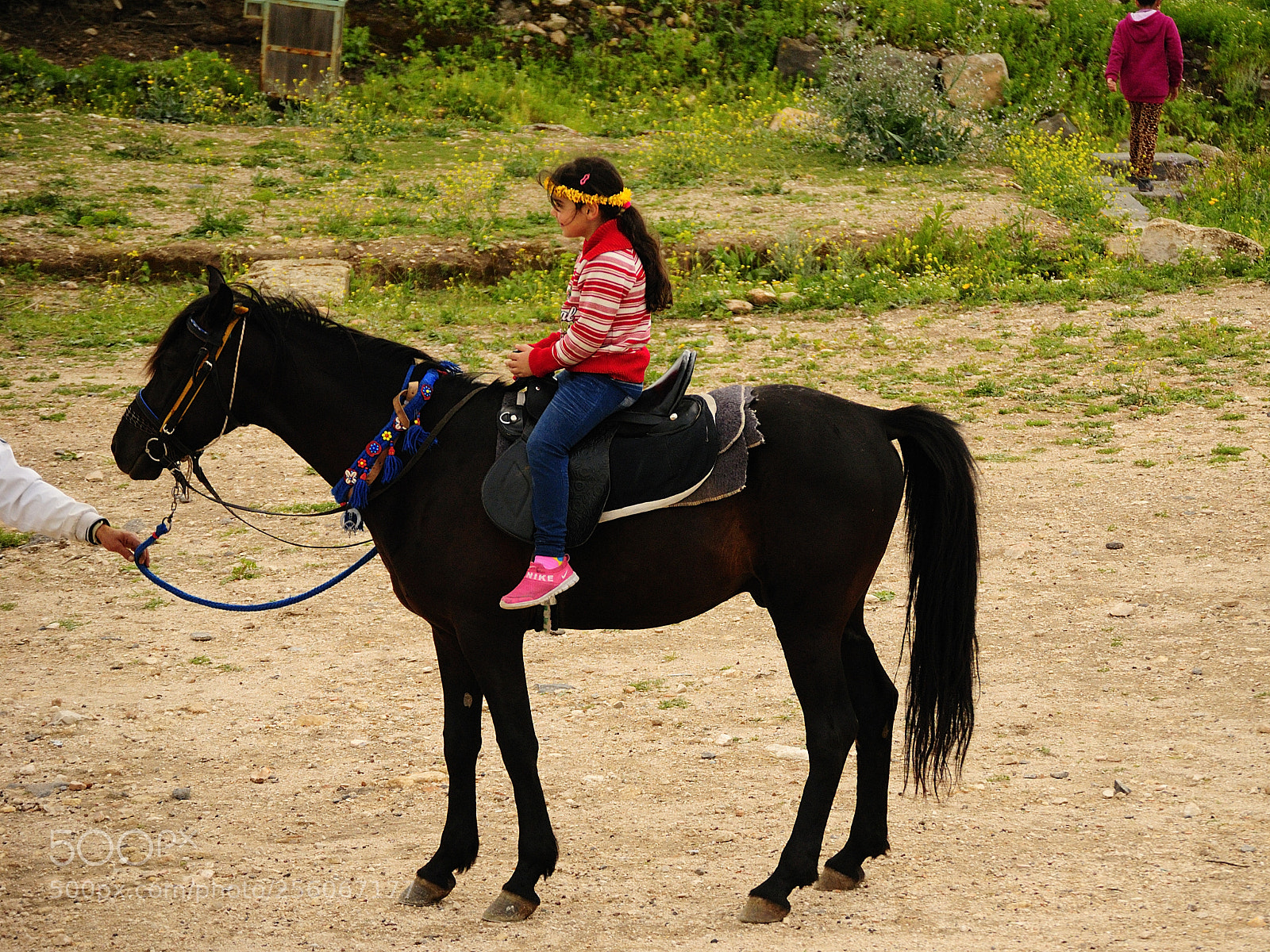 Nikon D3000 sample photo. Young tourist at gadara photography