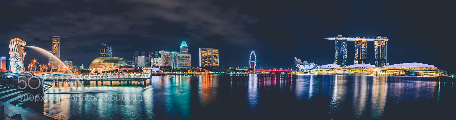 Nikon D600 sample photo. Marina bay photography