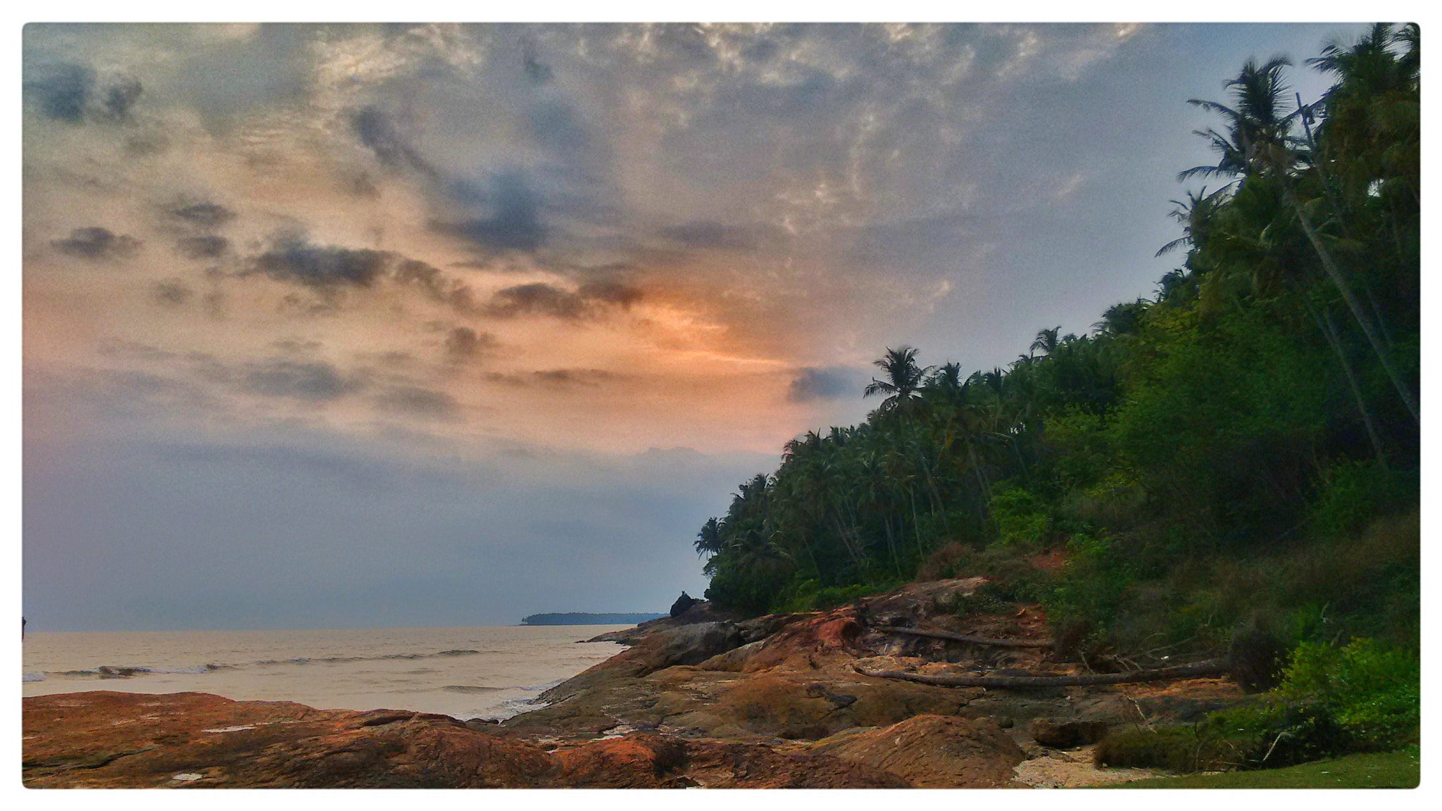 Motorola Moto G (2nd Gen) sample photo. Beach sunset photography