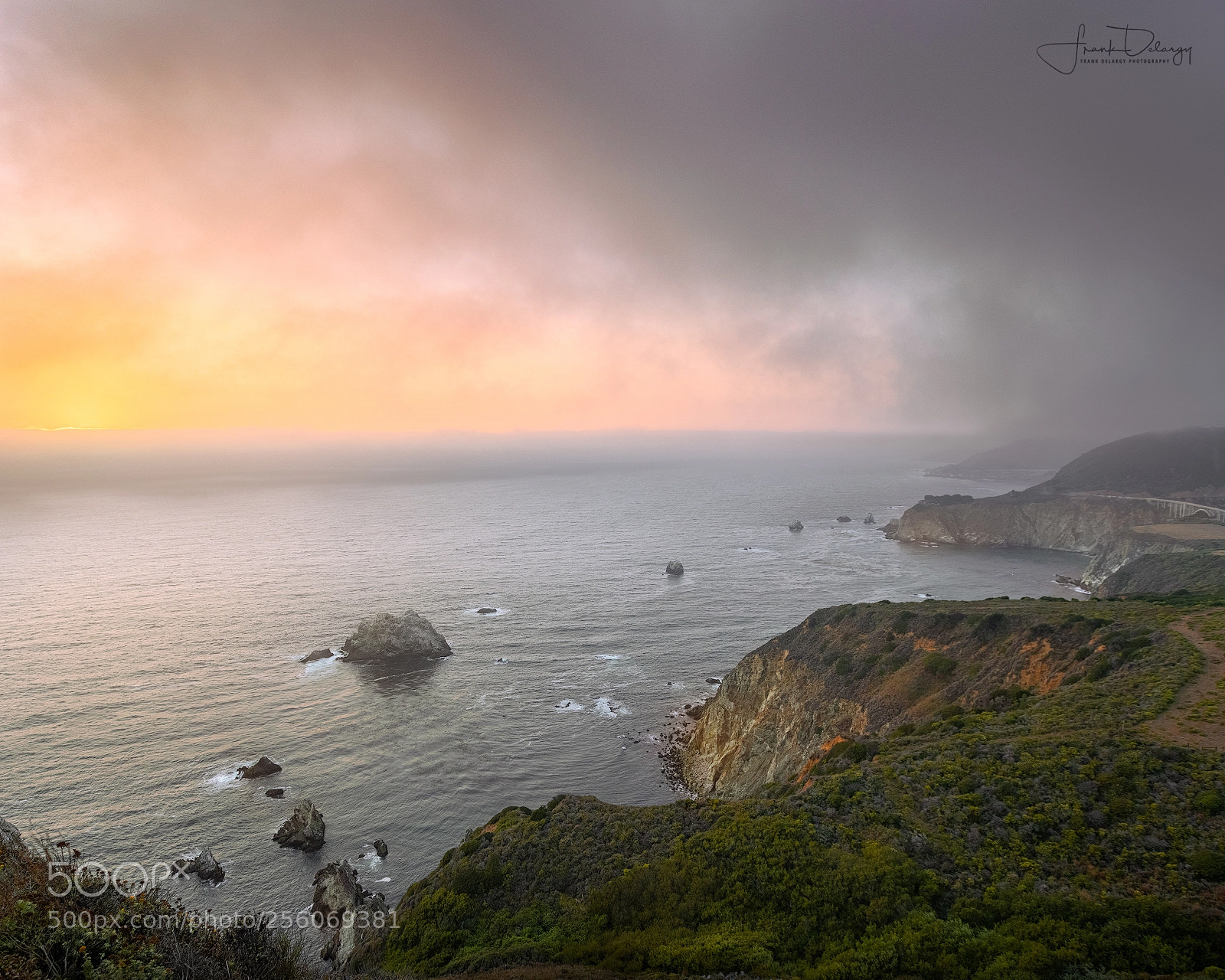 Sony a7R sample photo. Big sur sunset photography