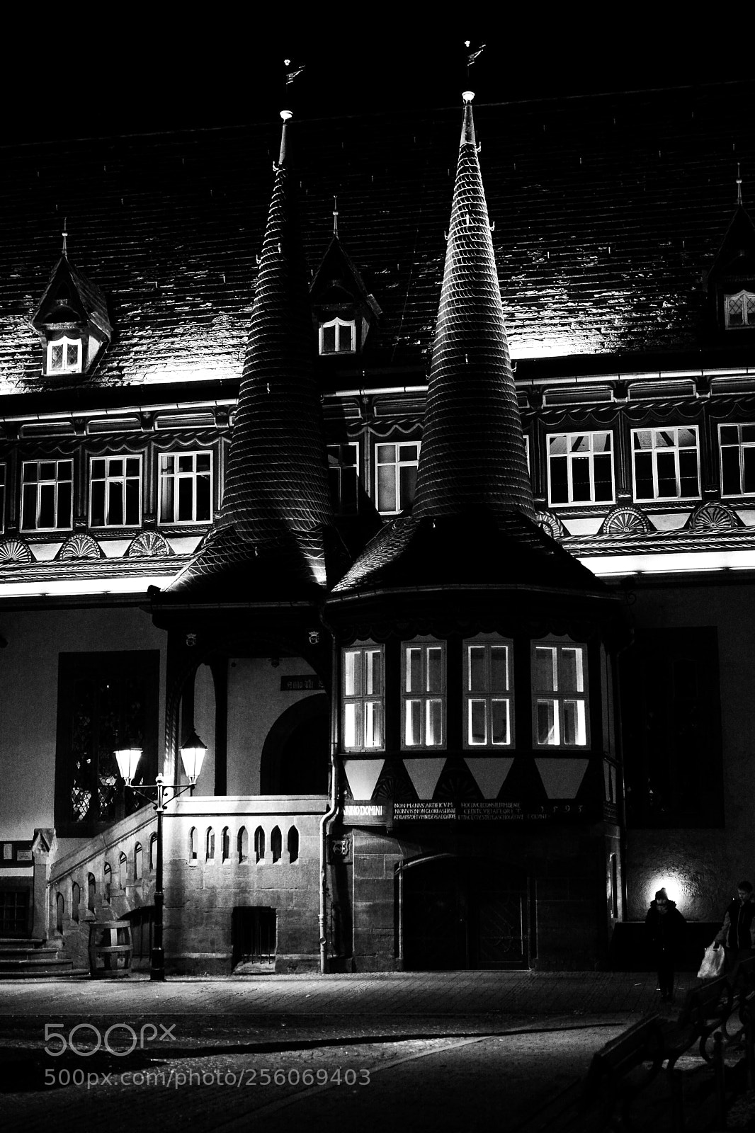 Nikon D5200 sample photo. Turm in der nacht photography