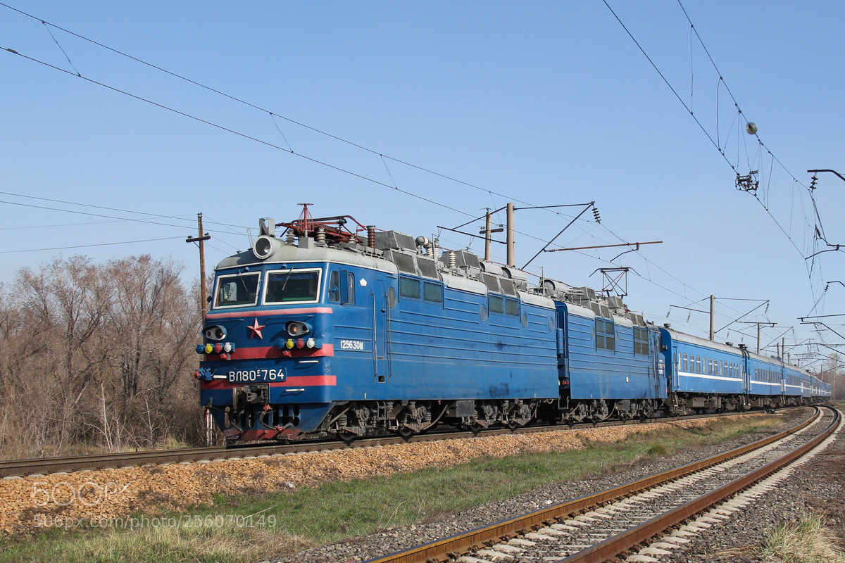 Canon EOS 700D (EOS Rebel T5i / EOS Kiss X7i) sample photo. ВЛ80С-764 поезд № 318 Барановичи - Караганда photography