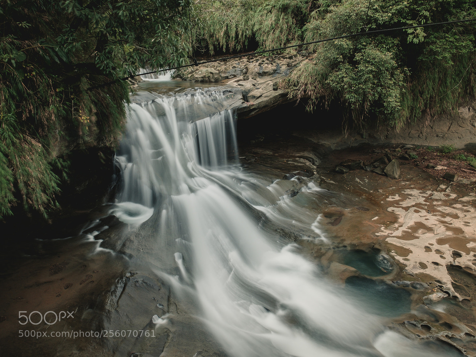 Fujifilm X-T2 sample photo. Silky waterfall in taiwan photography