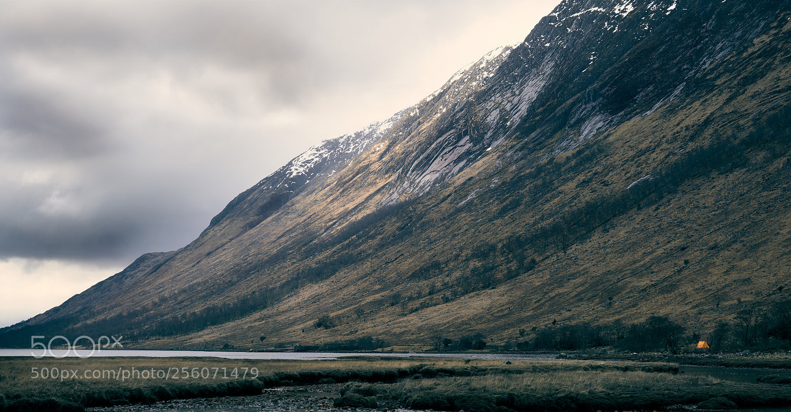 Sony a6000 sample photo. Glen etive camp photography