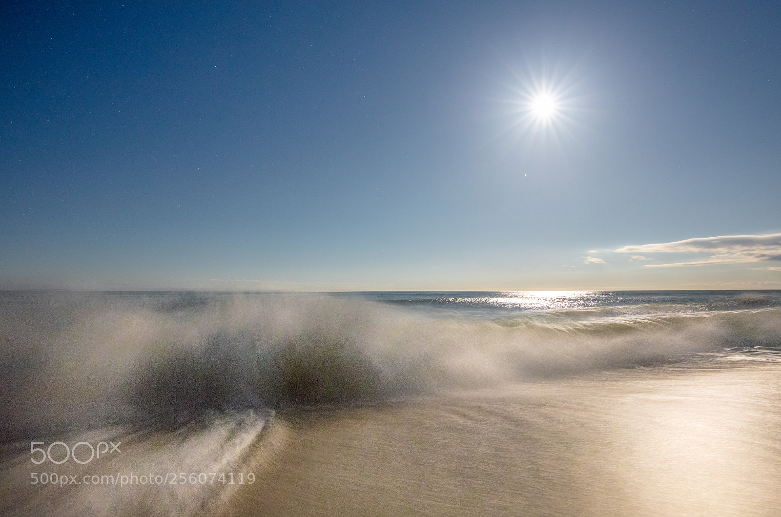 Canon EOS 5DS R sample photo. Moonrise at the beach photography