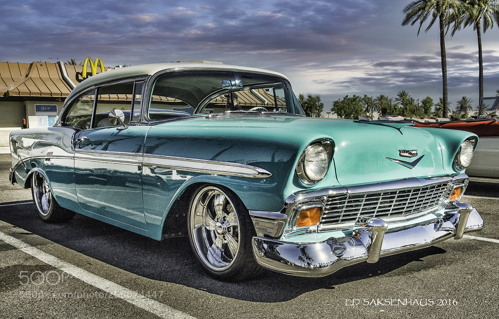 Olympus PEN E-PL3 sample photo. 1956 chevrolet photography