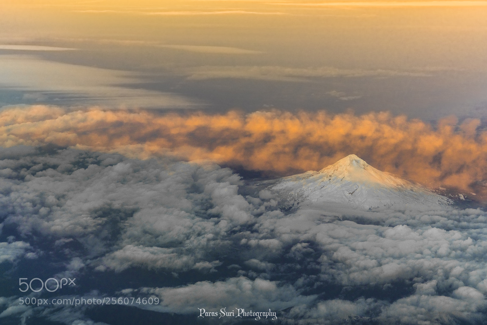 Sony a99 II sample photo. Golden clouds over mt photography
