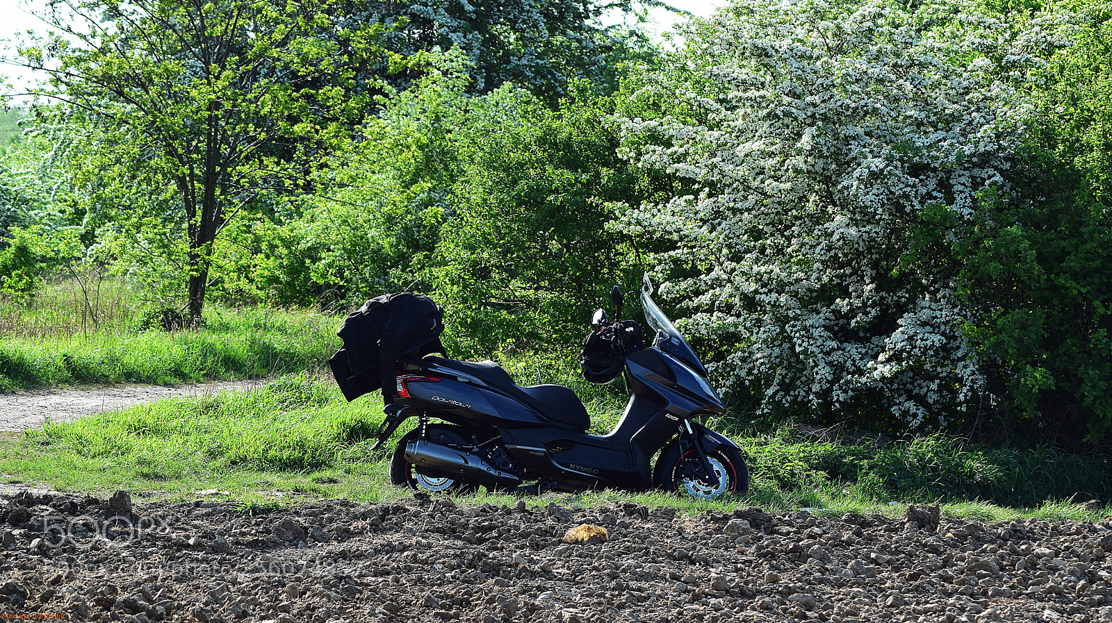 Nikon D5300 sample photo. Kymco downtown photography