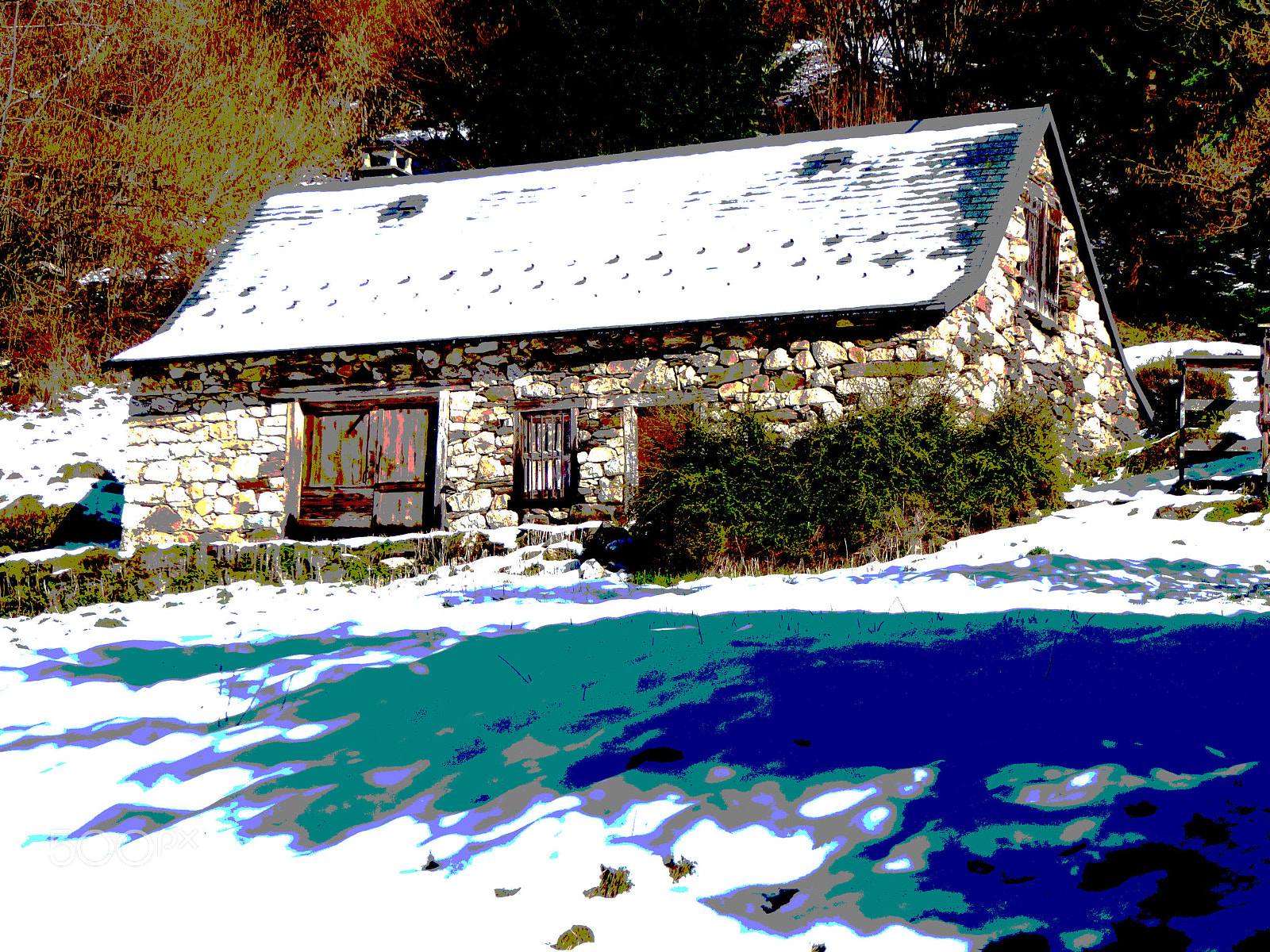 Panasonic Lumix DMC-ZS50 (Lumix DMC-TZ70) sample photo. The old barn photography