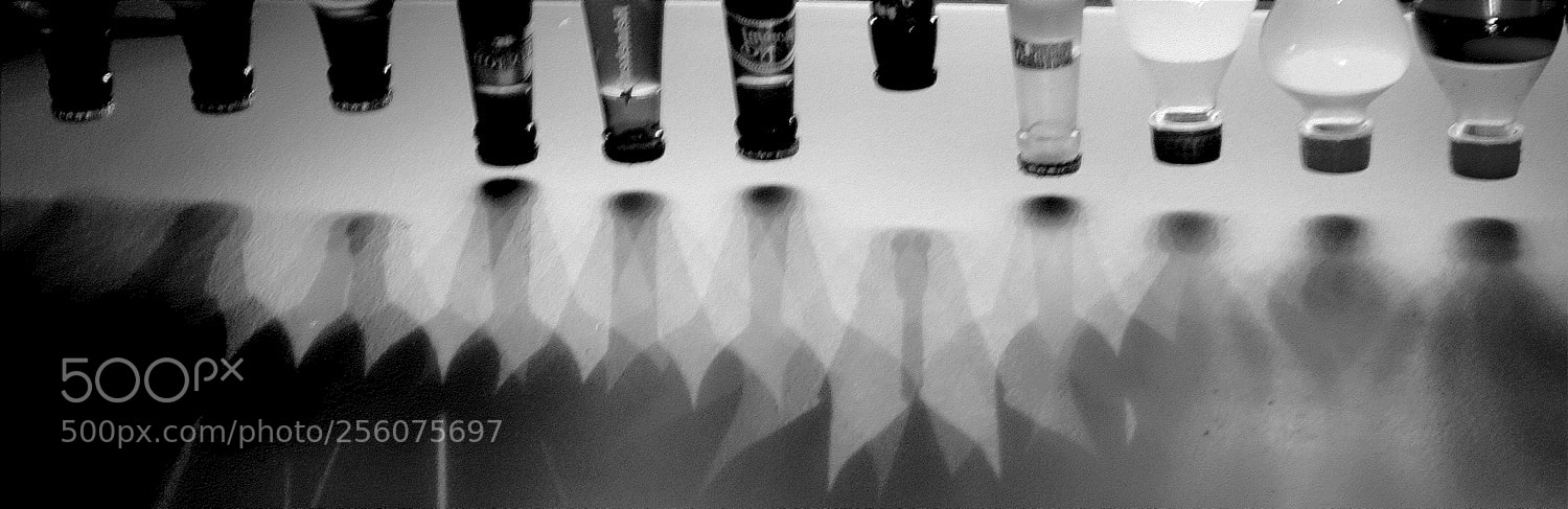 Sony Cyber-shot DSC-RX100 sample photo. Bottles in levitation photography
