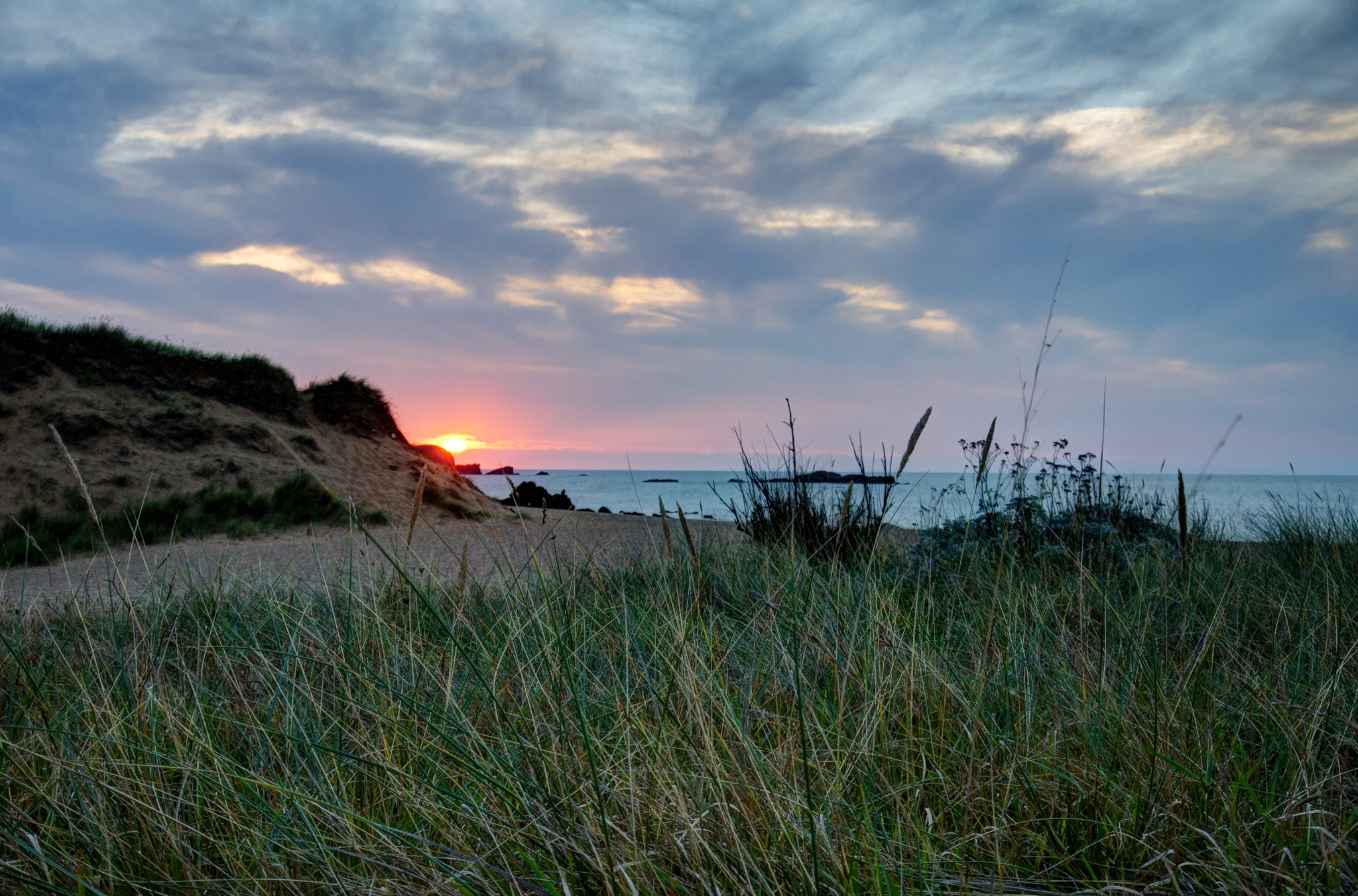 Panasonic Lumix DMC-G10 sample photo. Atardecer en verdicio, asturias photography