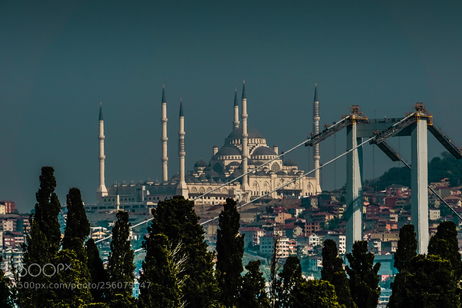 Sony a6000 sample photo. Çamlıca cami photography