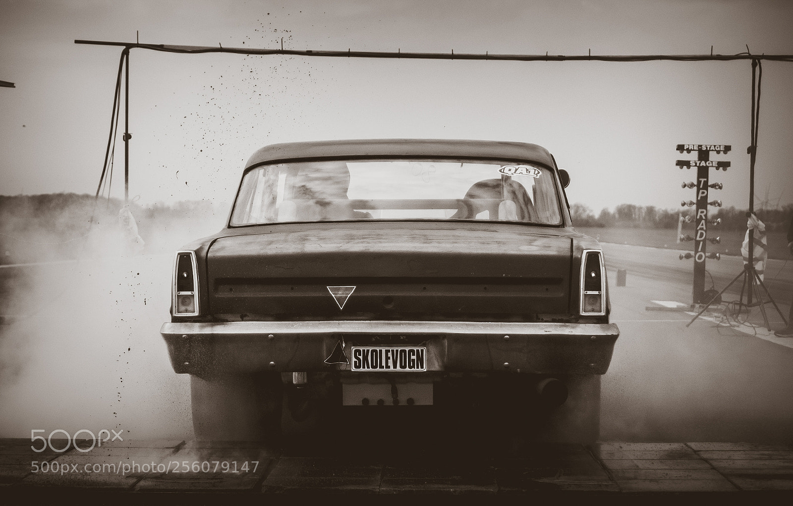 Nikon D7000 sample photo. Driver's ed car burnout photography