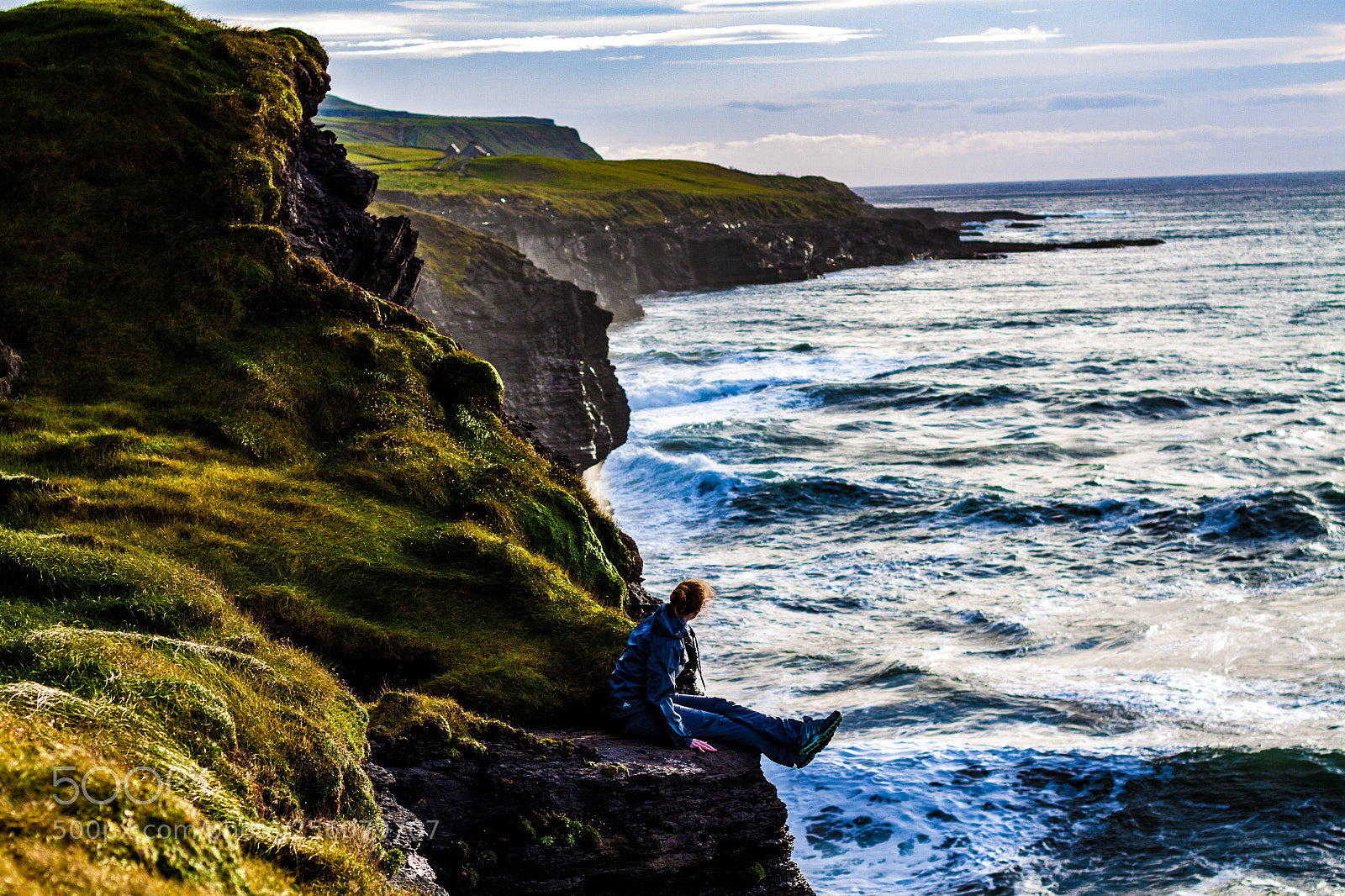Canon EOS 500D (EOS Rebel T1i / EOS Kiss X3) sample photo. Overlooking moher photography