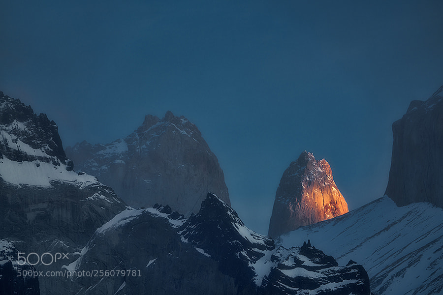 Sony a7R II sample photo. Paine masiff horns and photography