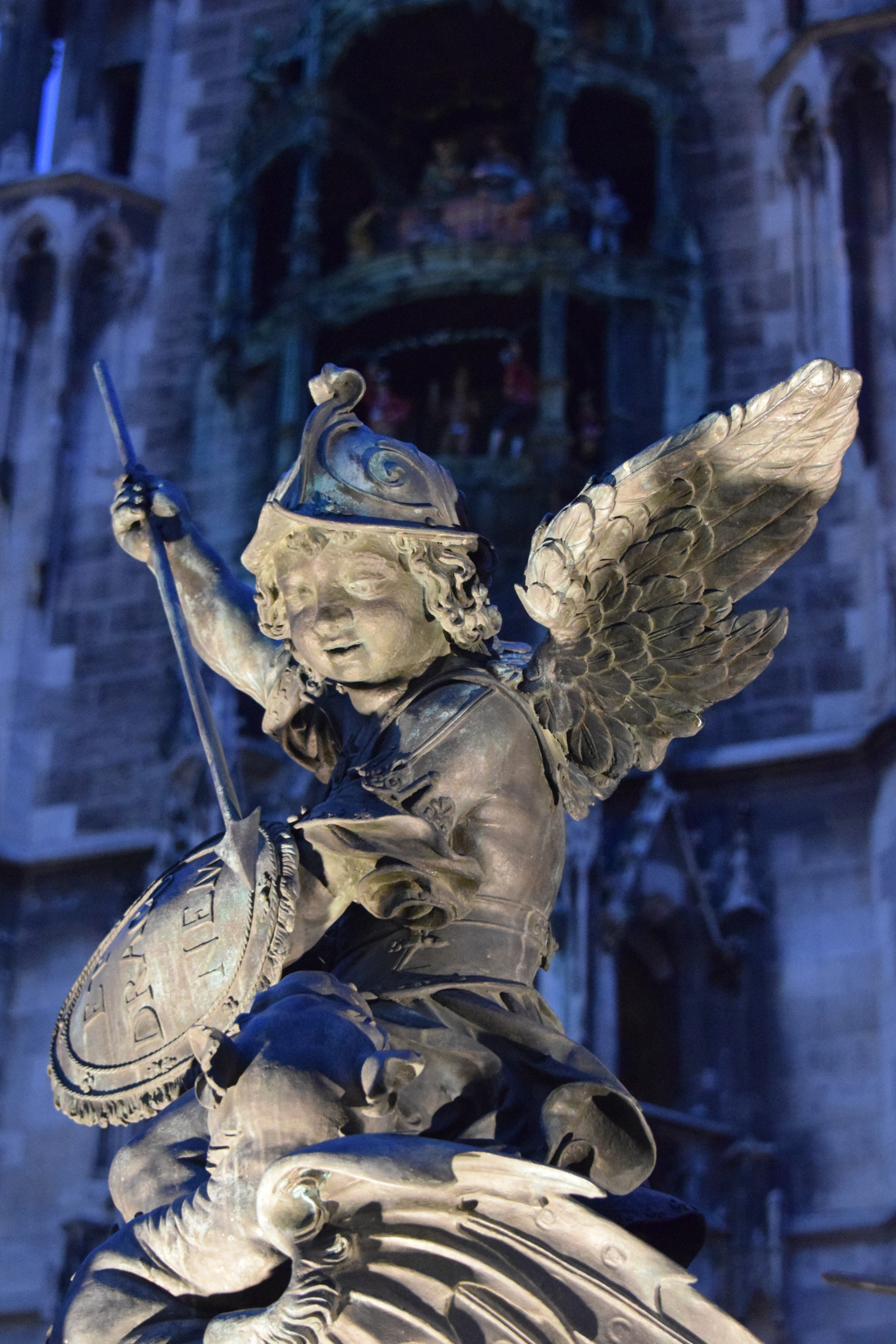 Nikon D3300 sample photo. Angel de mariensäule photography