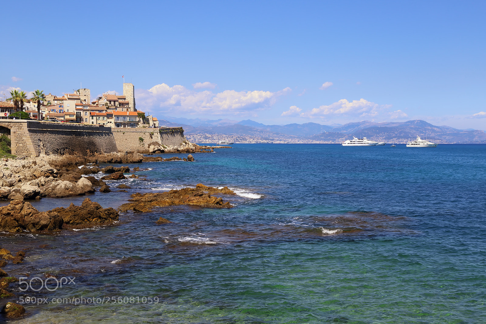 Canon EOS 6D sample photo. French riviera, antibes view photography