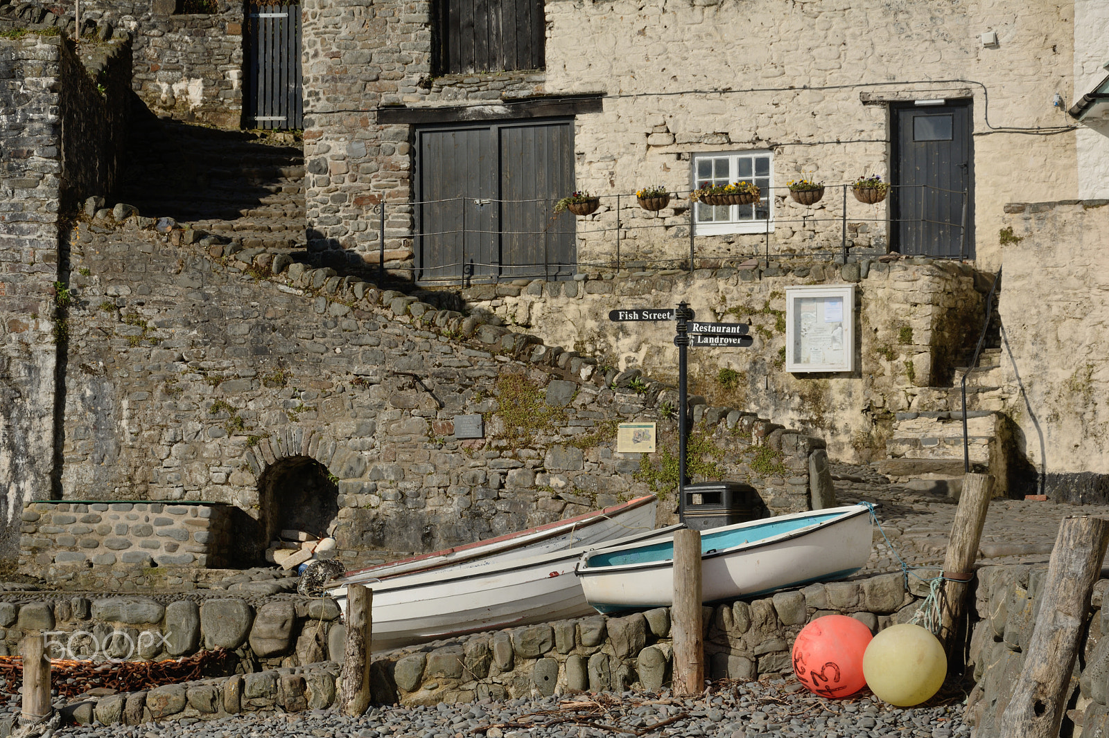 Nikon D7100 sample photo. Clovelly harbour photography