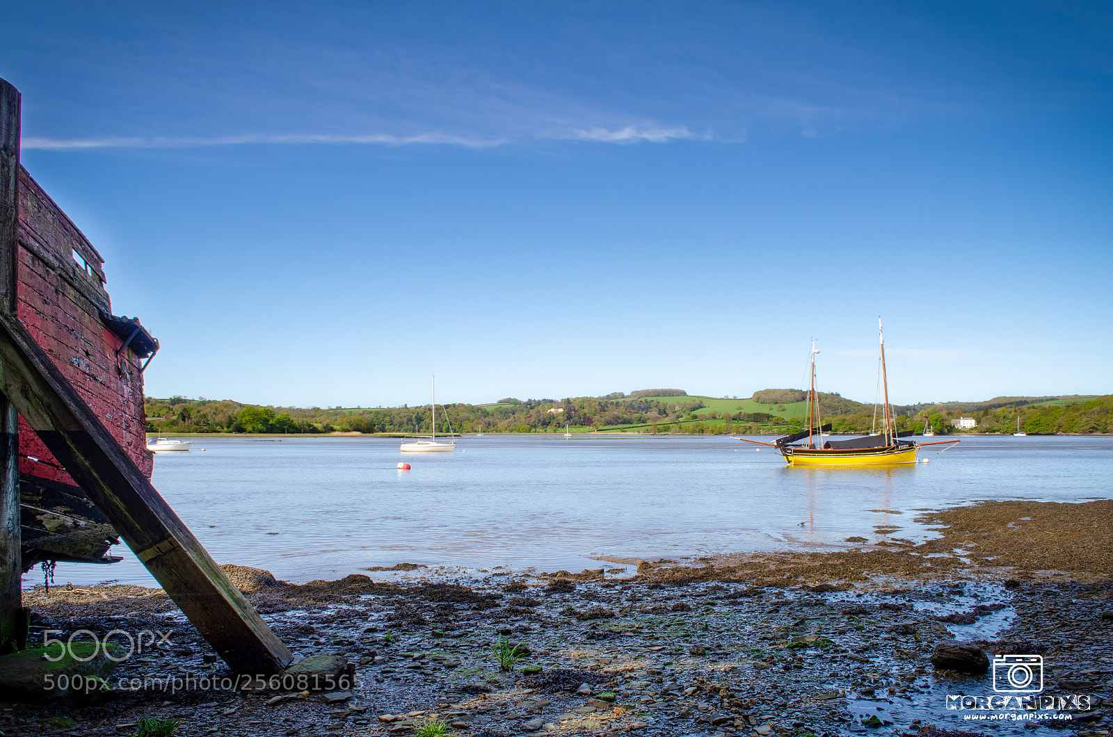 Nikon D5100 sample photo. Red boat photography