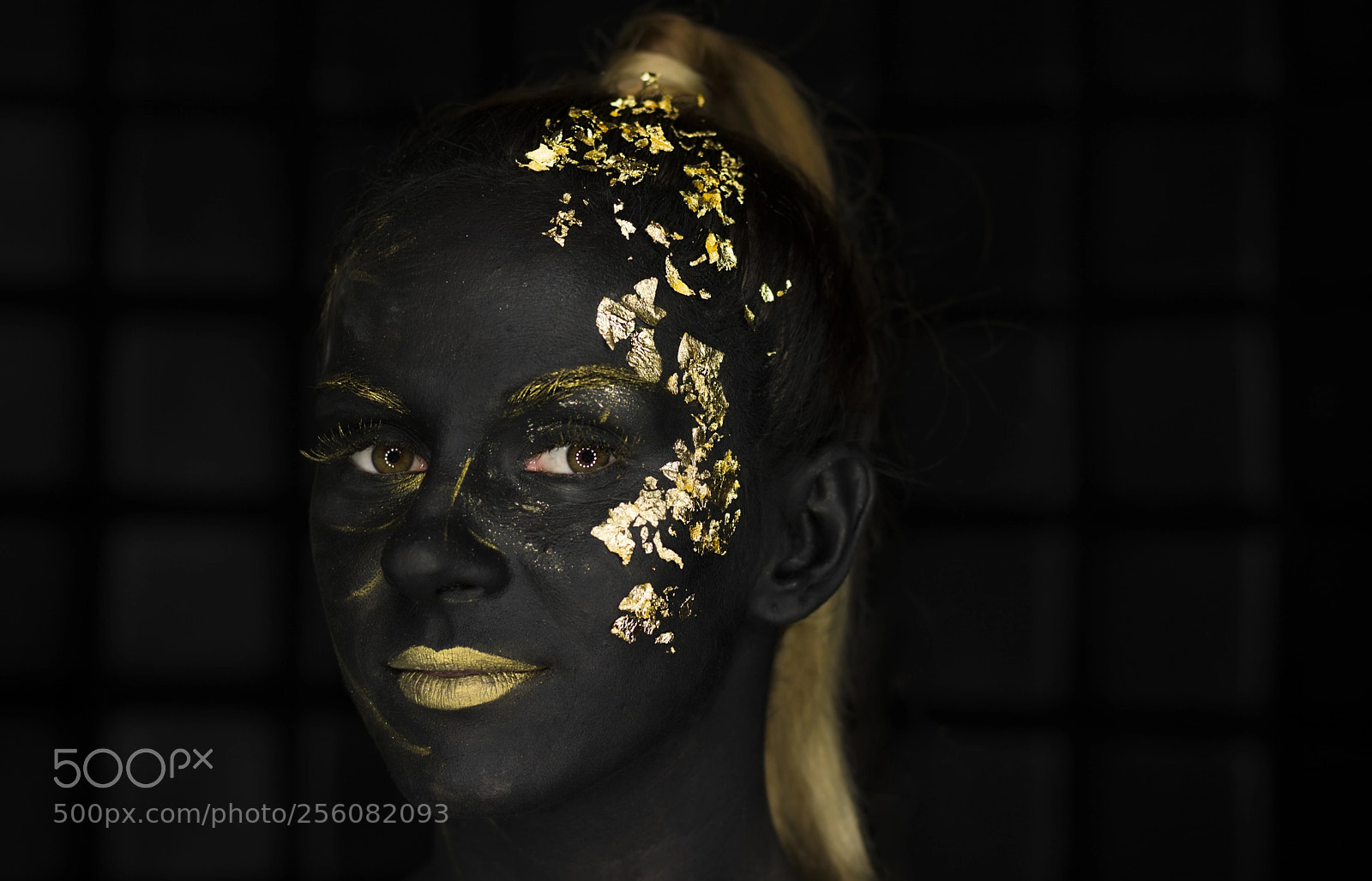 Nikon D7100 sample photo. Goldie black cat photography