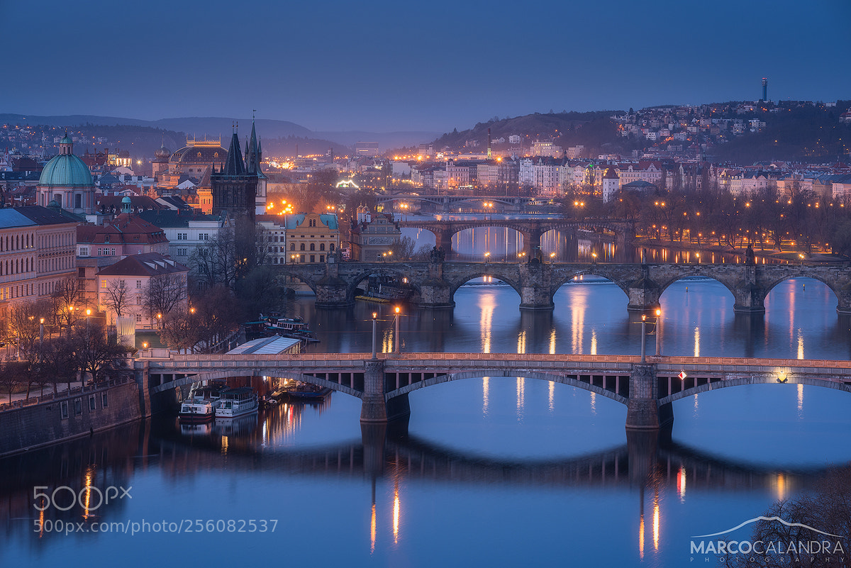 Nikon D750 sample photo. Bridges of prague photography