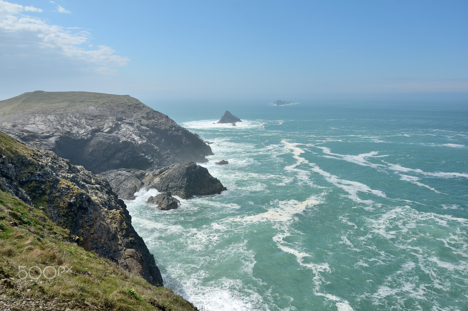 Nikon D7100 sample photo. Trevose head photography