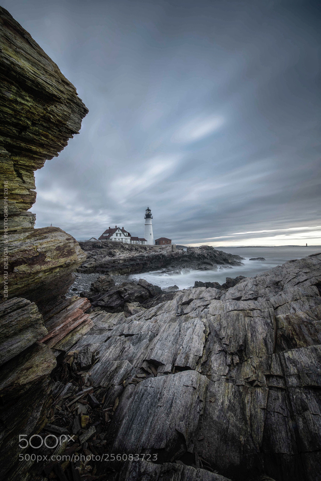 Nikon D810 sample photo. Portland head light photography