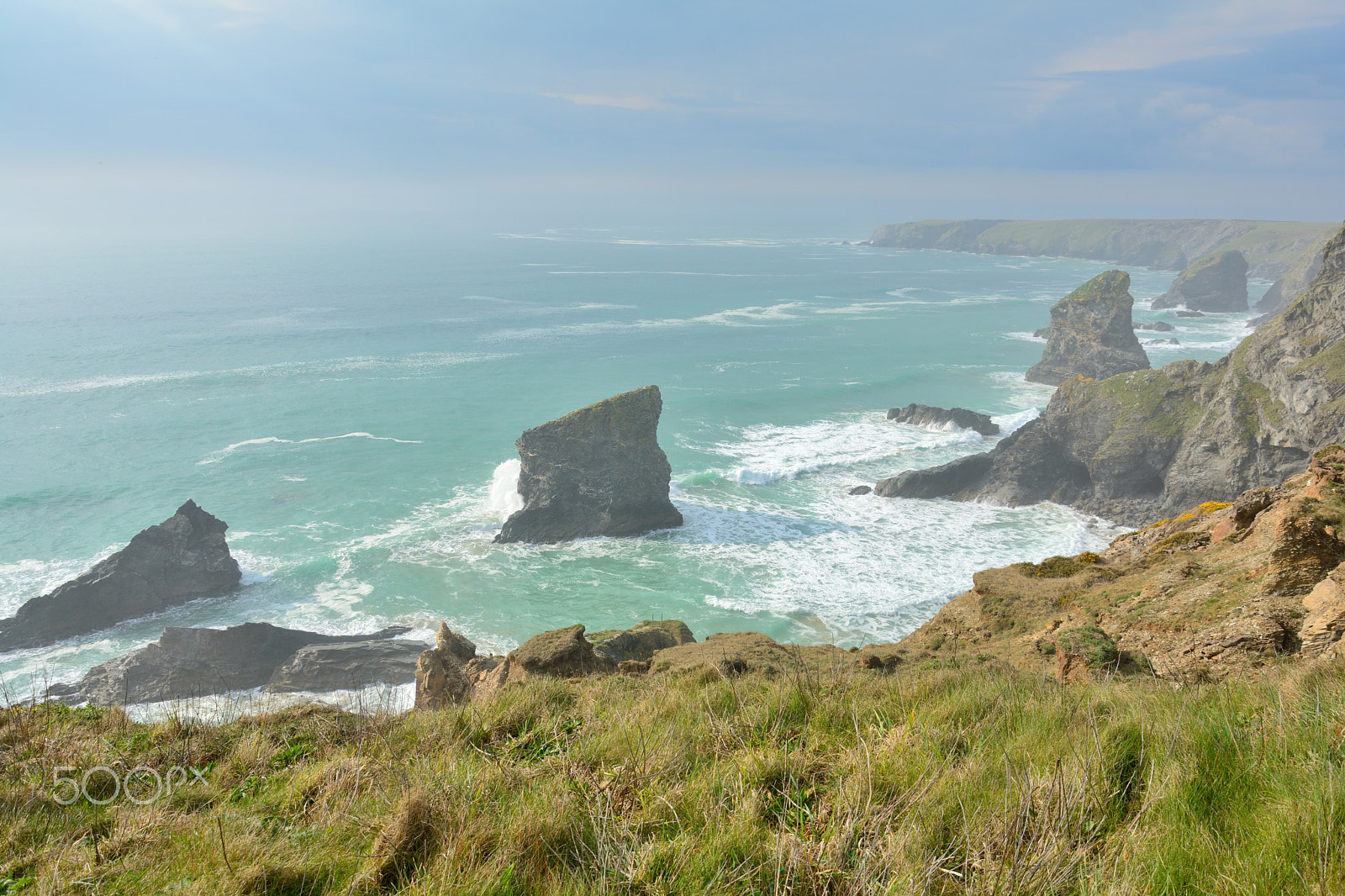 Nikon D7100 sample photo. Bedruthan steps photography