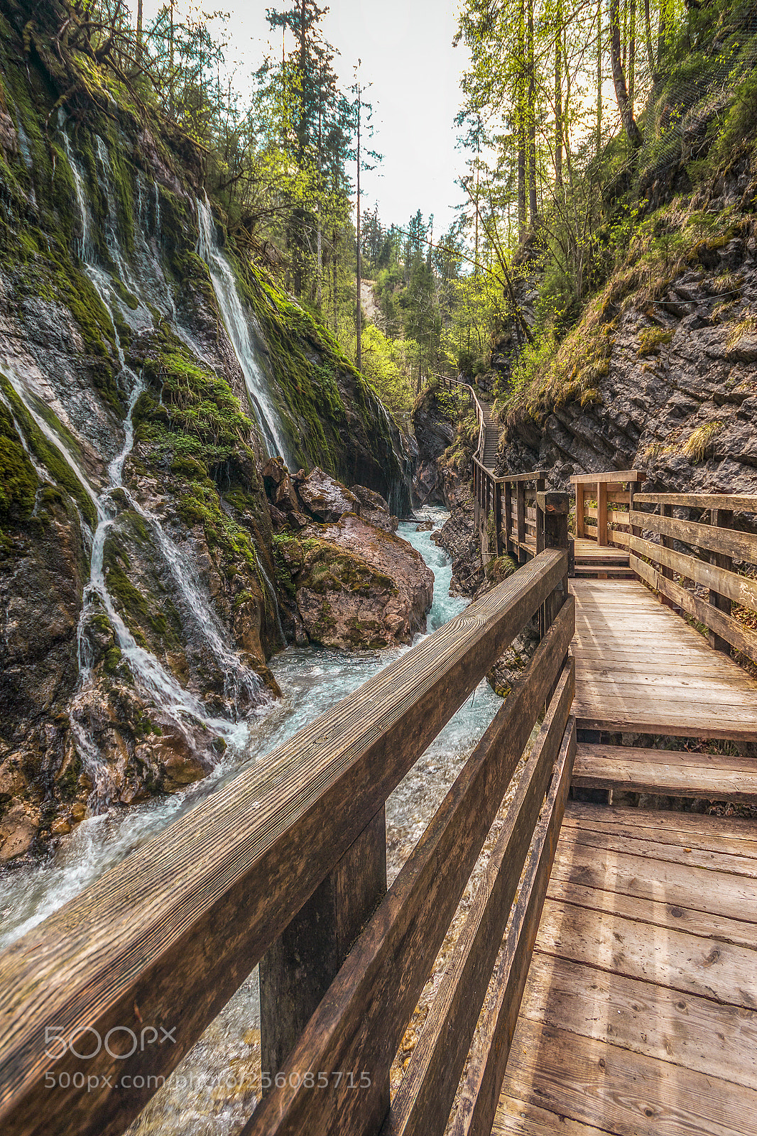 Canon EOS 70D sample photo. Wimbachklamm germany photography