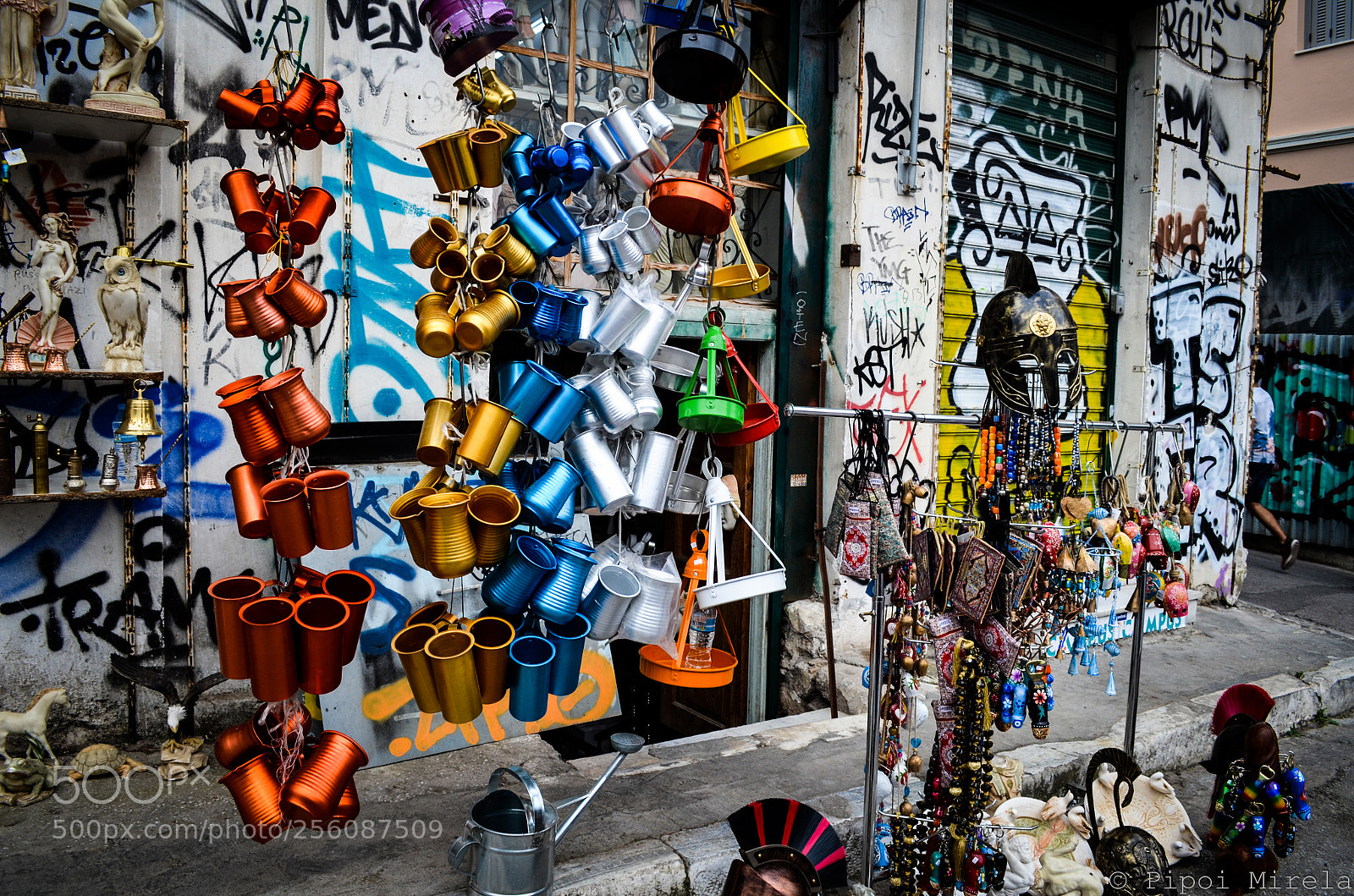 Nikon D5100 sample photo. Athens market photography